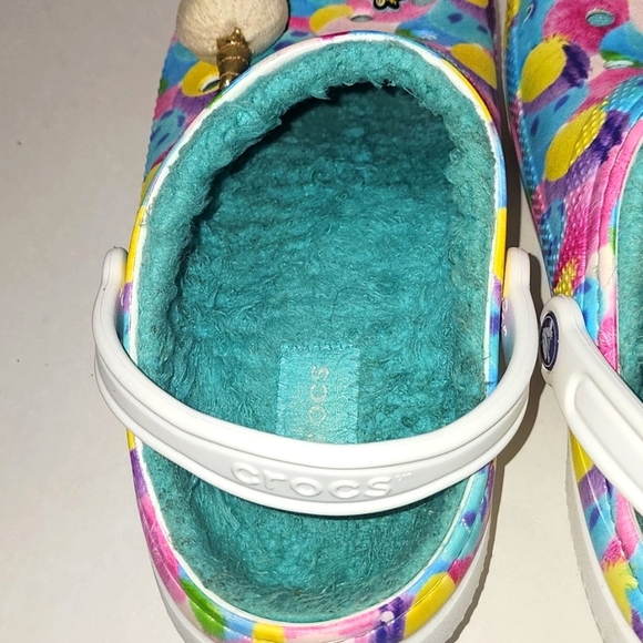 DISNEY x  CROCS - Pixar Unicorn Fluffy Festival - Fleece Size M10 W12 - Picture 12 of 13